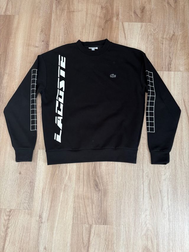 Sudadera Lacoste Negra