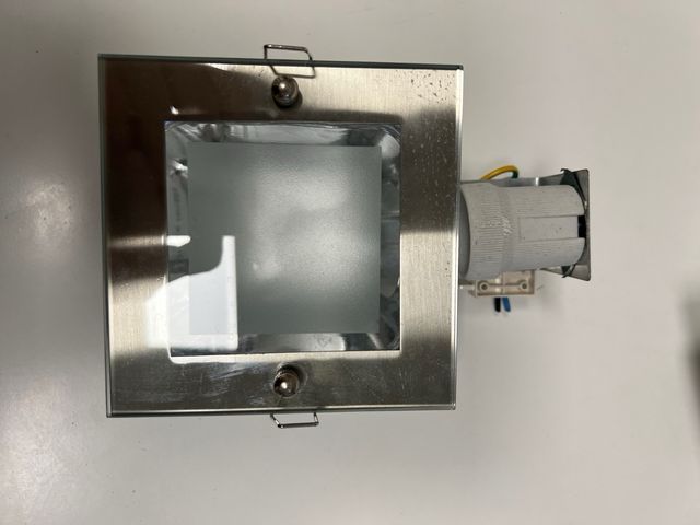 Lote 3 Focos de Techo Metálicos