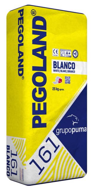 75 sacos Cemento cola Pegoland Blanco 25 kg