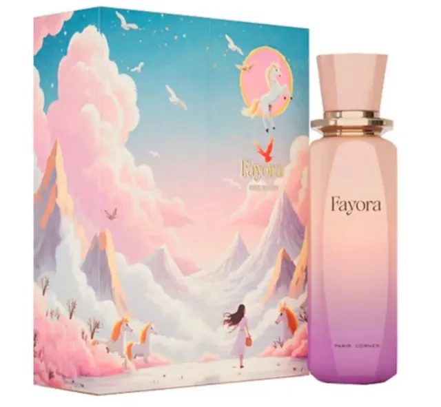 Perfume Fayora Rosa y Morado