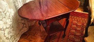 Mesa camarera madera abatible