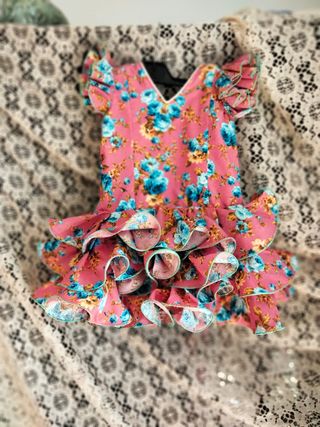 Traje Flamenca Niña Talla 2