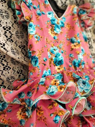 Traje Flamenca Niña Talla 2