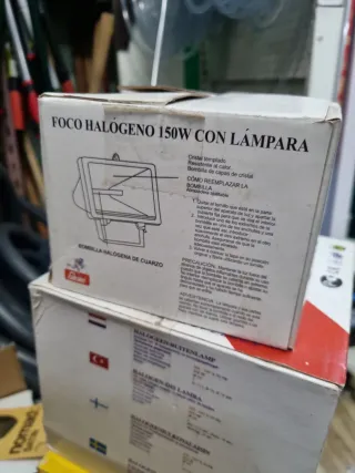 Focos Halógenos + bombillas