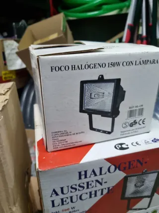 Focos Halógenos + bombillas