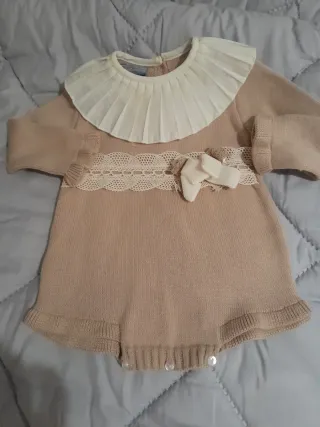 Vestido de bebé (6-12m)