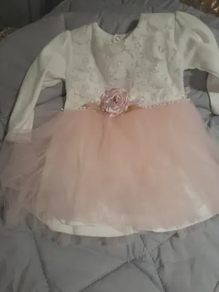 Vestido de bebé (6-12m)