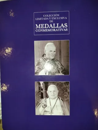 Libro Las Medallas de los Papas y Santos