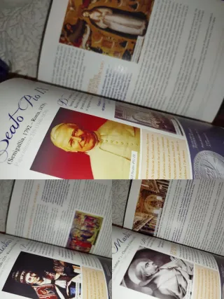 Libro Las Medallas de los Papas y Santos
