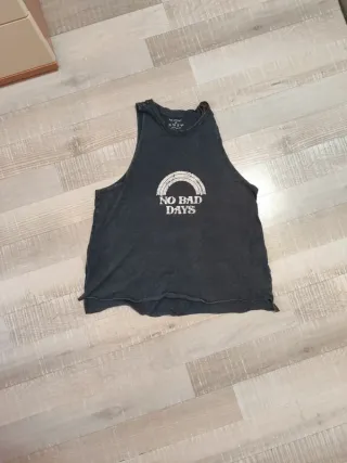 Canotta nera No Bad Days
