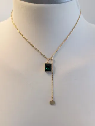 Colgante Acero Baño Oro