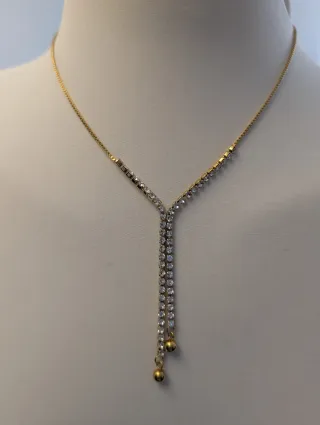 Colgante Acero Baño Oro