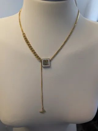 Colgante Acero Baño Oro