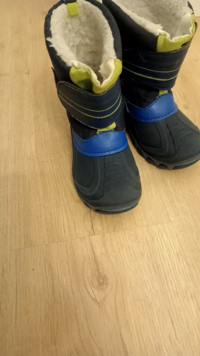 Botas de nieve para niños talla 27