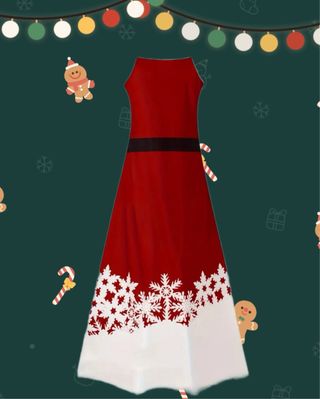 Vestido Navidad Talla Única