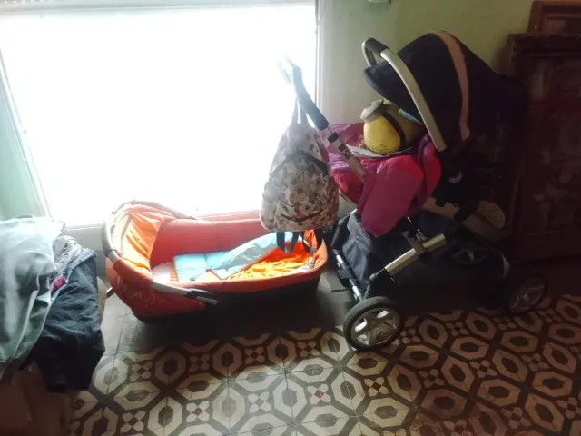 Carro de bebé 3 piezas