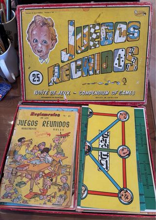 Antiguo Juegos Reunidos Geyper - Caja de Juegos