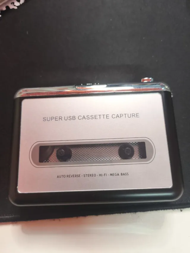 Reproductor Cassette USB Auto Reverse Stereo