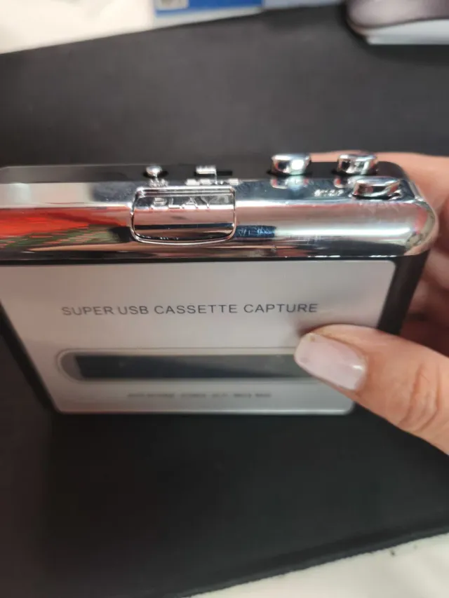 Reproductor Cassette USB Auto Reverse Stereo