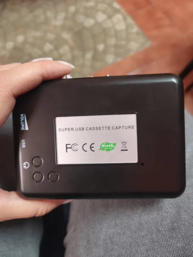 Reproductor Cassette USB Auto Reverse Stereo