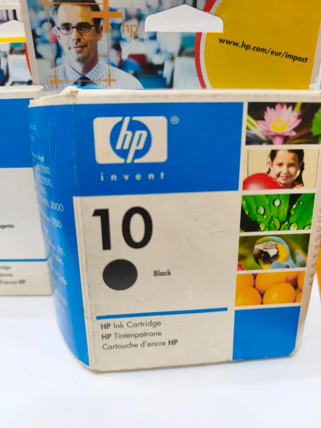 Cartuchos HP 10 y 11 (Negro, Cyan, Magenta)