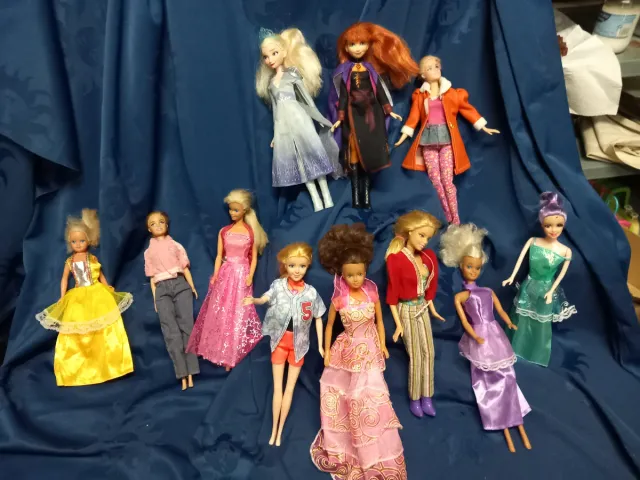 Lote 11 Barbies