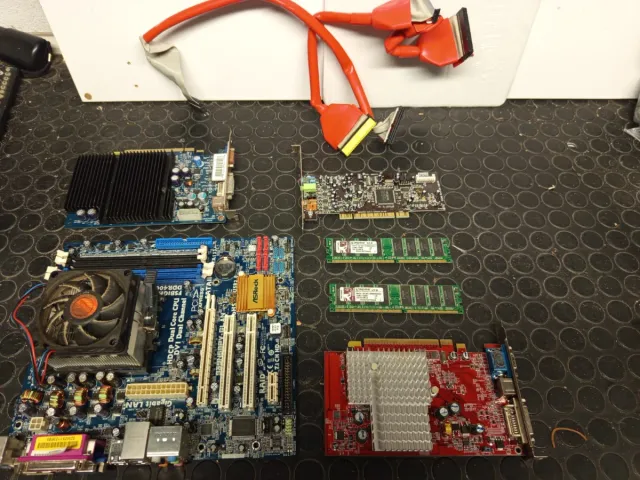 Placa base ASRock DDR400 con CPU Dual Core