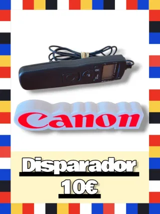 Disparador Intervalómetro Canon