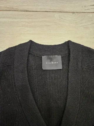 Cardigan Richmond lana nero