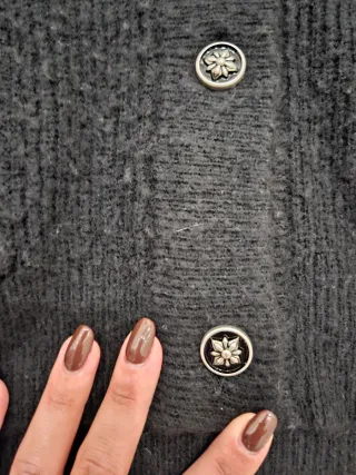 Cardigan Richmond lana nero