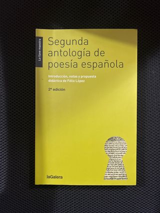 Segunda antología de poesía española