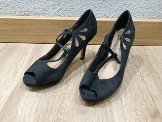 Zapatos de vestir negros talla 38