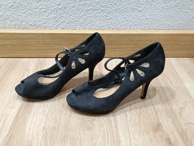 Zapatos de vestir negros talla 38