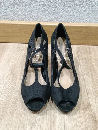 Zapatos de vestir negros talla 38