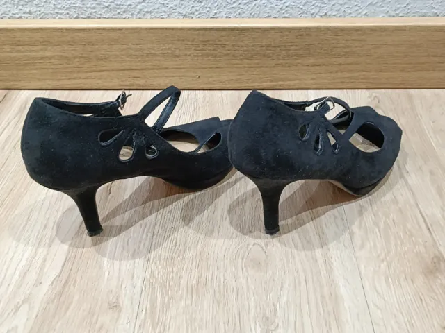 Zapatos de vestir negros talla 38