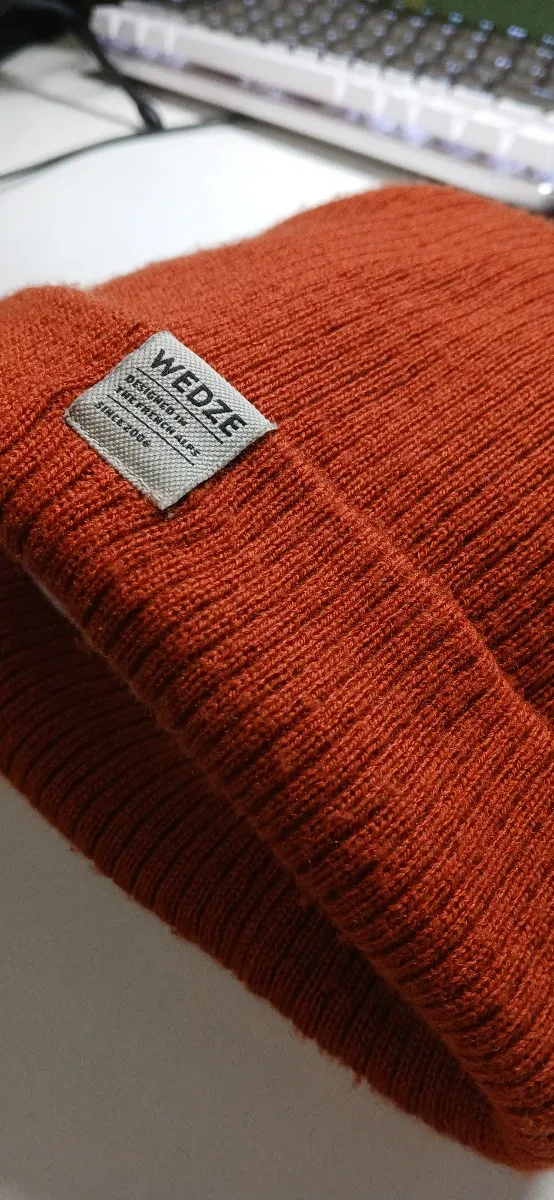 Gorro Wedze naranja/rojo