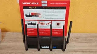 Mercusys BE9300 Router Wi-Fi 7 Tri-Band