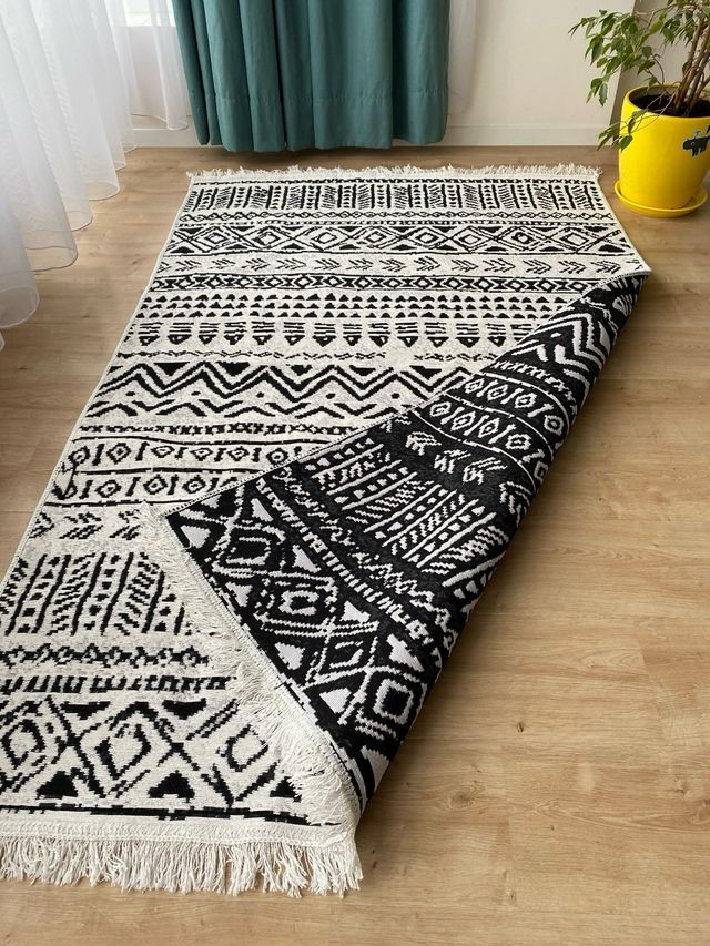 Tappeto in cotone etnico 120x180 cm