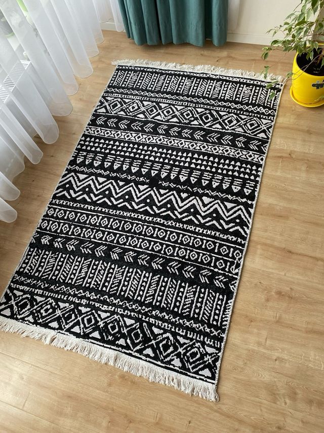 Tappeto in cotone etnico 120x180 cm