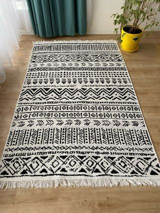 Tappeto in cotone etnico 120x180 cm