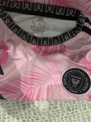 Maglia calcio Messi Inter Miami rosa