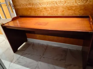 Lote Vintage Náutico: Escritorio + 2 Mesillas