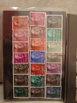 Lote sellos España II República y Dictadura