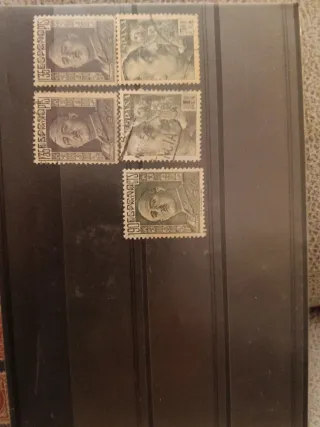 Lote sellos España II República y Dictadura