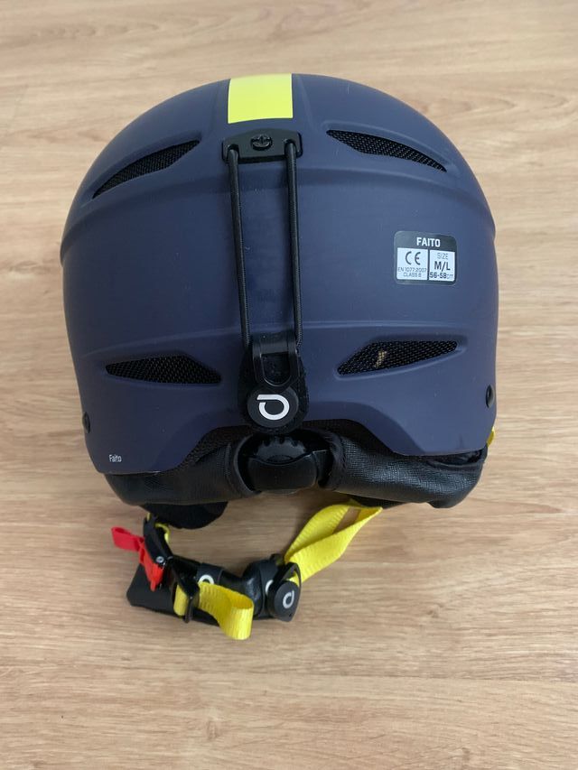 Casco Esquí Briko Azul/Amarillo Talla M