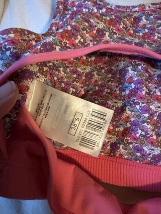 Sujetador deportivo Boomerang flores talla 38