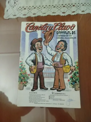 Libreto Carnaval 84 Comparsa Cai