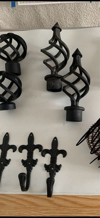 Cortinas varias y accesorios