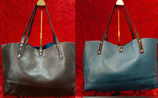 Borsa Tiffany & Co. Blu/Teal reversibile