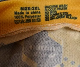 Culotte y maillot Ciclismo UAE talla grande